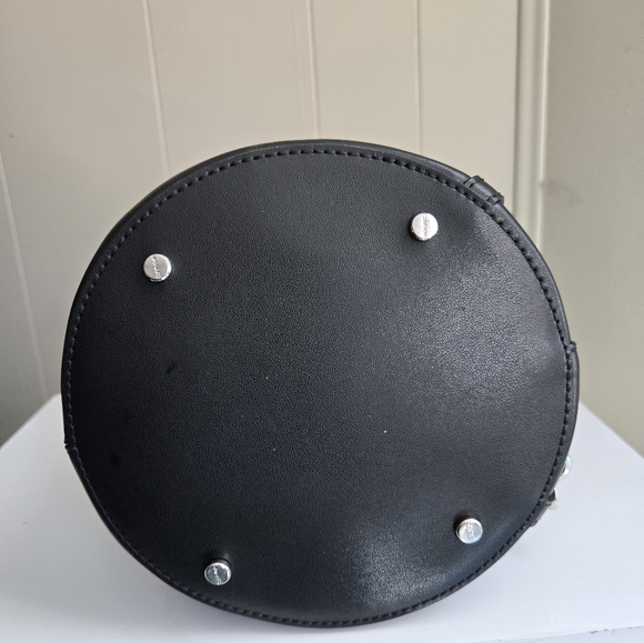 NWOT Calvin Klein Black Backpack Sleek Minimalist Design - Picture 7 of 9